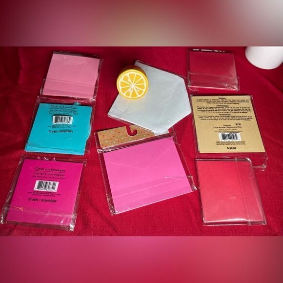 60+ NEW! “Love Notes” Envelopes & Cards 7 Styles Bundle NWT - Picture 2 of 11
